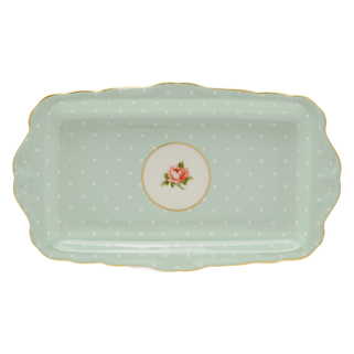 SANDWICH TRAY POLKA ROSE