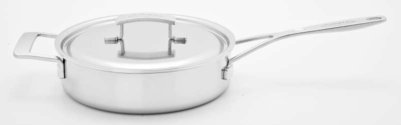 SAUTEUSE BASSE AVEC COUVERCLE 24 CM INDUSTRY DEMEYERE